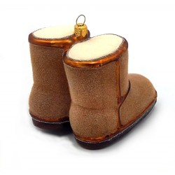 Christbaumschmuck Fellstiefel