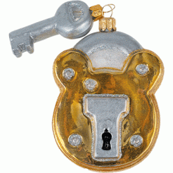 Christbaumschmuck Vorhängeschloss Christbaumschmuck Vorhängeschloss