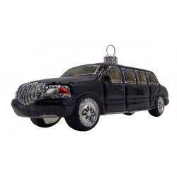 Christbaumschmuck schwarze Stretch Limousine Christbaumschmuck schwarze Stretch Limousine