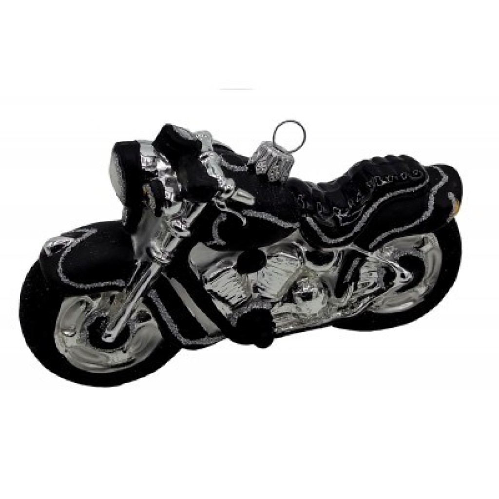 Christbaumschmuck Motorrad Schwarz Christbaumschmuck Motorrad Schwarz