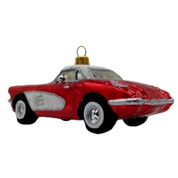 Christbaumschmuck roter Oldtimer Christbaumschmuck roter Oldtimer