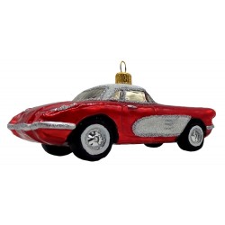 Christbaumschmuck roter Oldtimer Christbaumschmuck roter Oldtimer