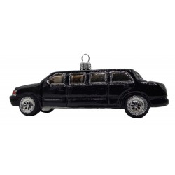 Christbaumschmuck schwarze Stretch Limousine Christbaumschmuck schwarze Stretch Limousine