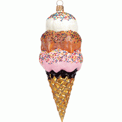 Christbaumschmuck Eis