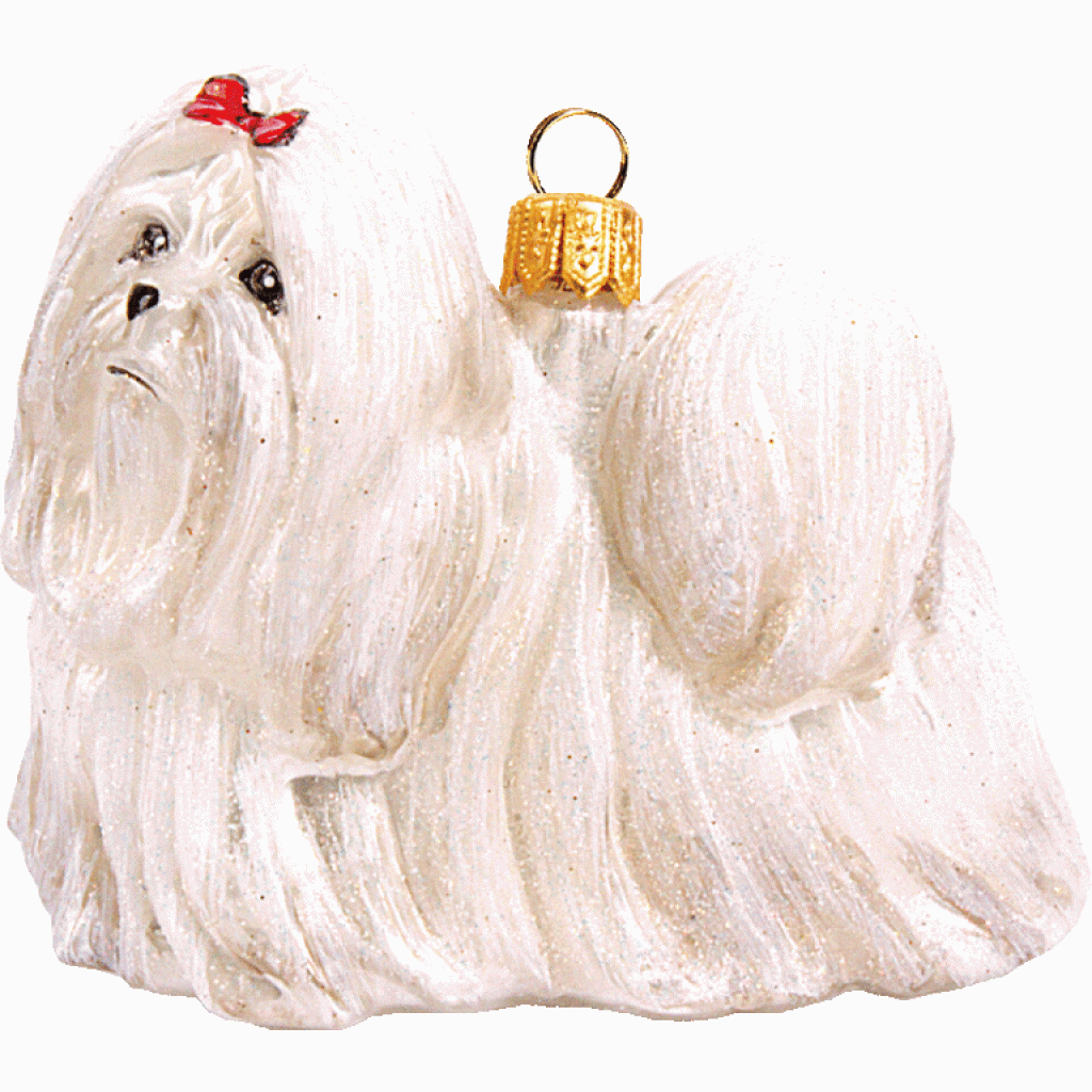 Christbaumschmuck Hund Shi Tzu Christbaumschmuck Hund Shi Tzu
