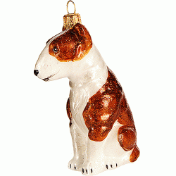 Christbaumschmuck Hund Bullterrier Christbaumschmuck Hund Bullterrier