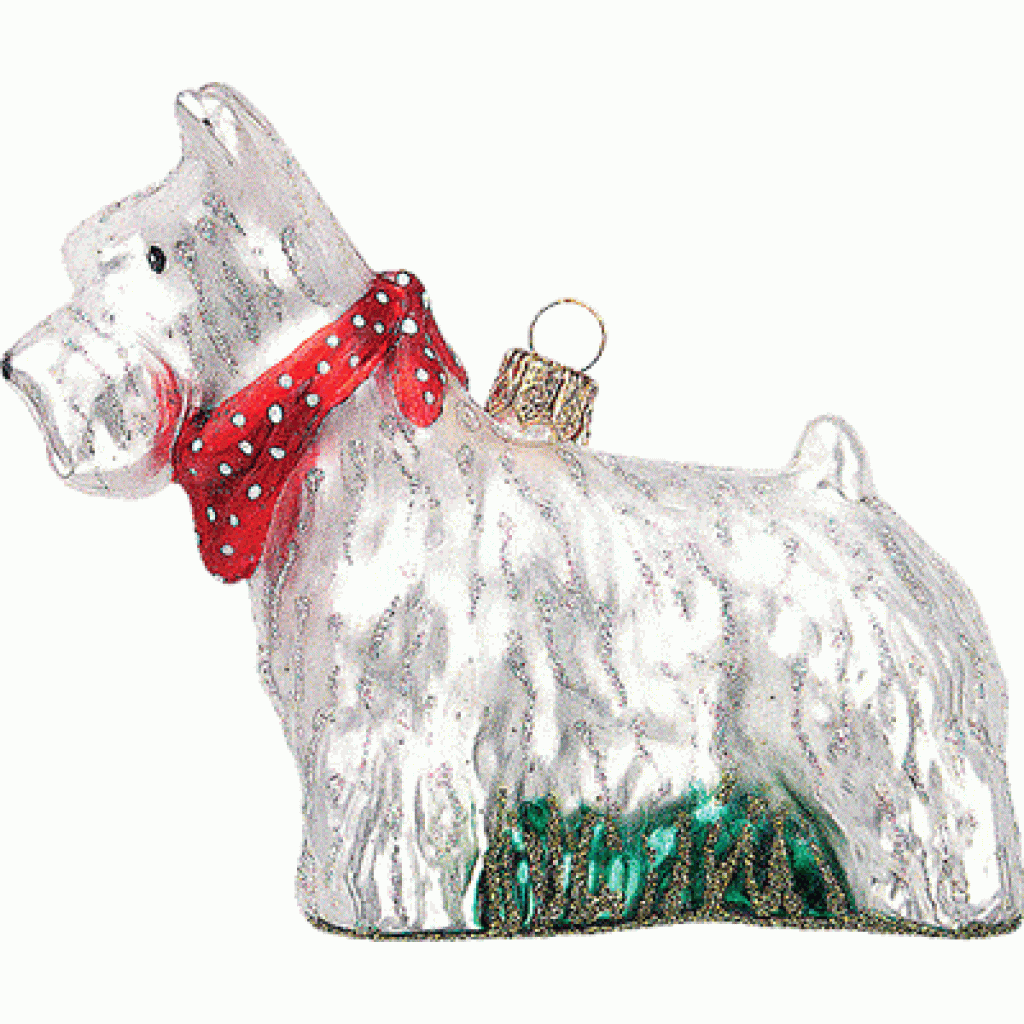 Weihnachtskugel Hund Scottish Terrier Weihnachtskugel Hund Scottish Terrier