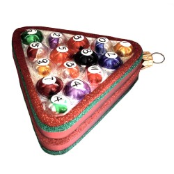 Christbaumschmuck Billardkugeln Christbaumschmuck Billardkugeln