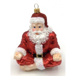 Christbaumschmuck Yoga Santa