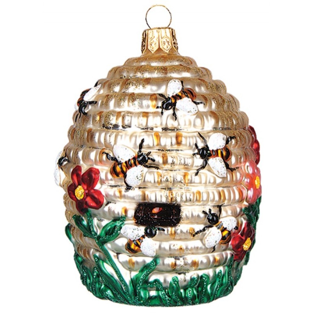 Weihnachtskugel Bienenkorb Weihnachtskugel Bienenkorb