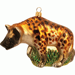 Christbaumschmuck Afrika Hyäne Christbaumschmuck Afrika Hyäne