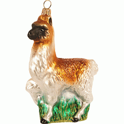 Weihnachtsschmuck Lama Weihnachtsschmuck Lama