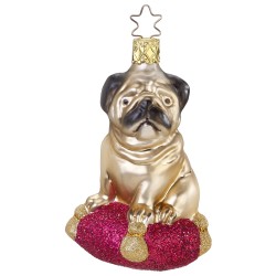 Inge Glas Christbaumschmuck Mops Inge Glas Christbaumschmuck Mops