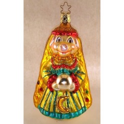 Inge Glas Christbaumschmuck Piggy die Wahrsagerin Inge Glas Christbaumschmuck Piggy die Wahrsagerin