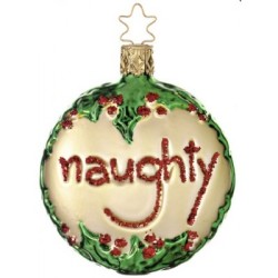 Inge Glas Christbaumschmuck Taler Nice and Naughty Inge Glas Christbaumschmuck Taler Nice and Naughty