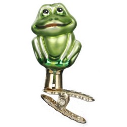 Inge Glas Christbaumschmuck Mini Frosch Inge Glas Christbaumschmuck Mini Frosch