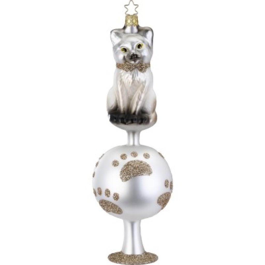 Inge Glas Christbaumspitze Katze Inge Glas Christbaumspitze Katze