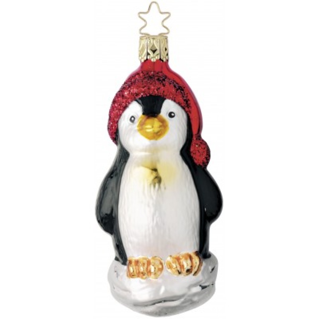 Inge Glas Christbaumschmuck Weihnachtspinguin Inge Glas Christbaumschmuck Weihnachtspinguin