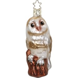 Inge Glas Christbaumschmuck Schleiereule Inge Glas Christbaumschmuck Schleiereule