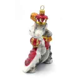 Christbaumschmuck Komozja Holzbox mit Rattenkönig Christbaumschmuck Komozja Holzbox mit Rattenkönig