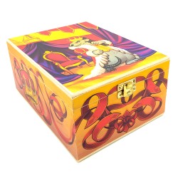 Christbaumschmuck Komozja Holzbox mit Rattenkönig