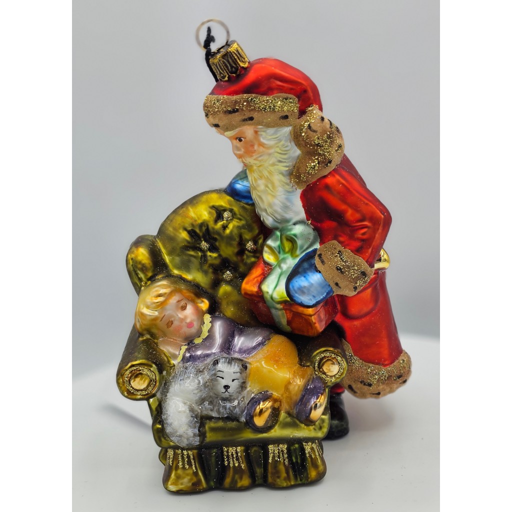 Mostowski-Kollektion by Komozja Weihnachtsmann mit Kind Mostowski-Kollektion by Komozja Weihnachtsmann mit Kind