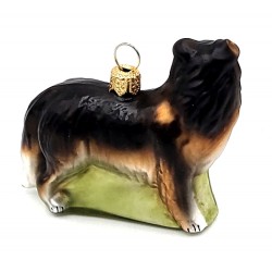 Christbaumschmuck Hund Border Colli
