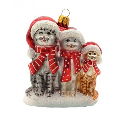 Christbaumschmuck Weihnachtskatzen Christbaumschmuck Weihnachtskatzen