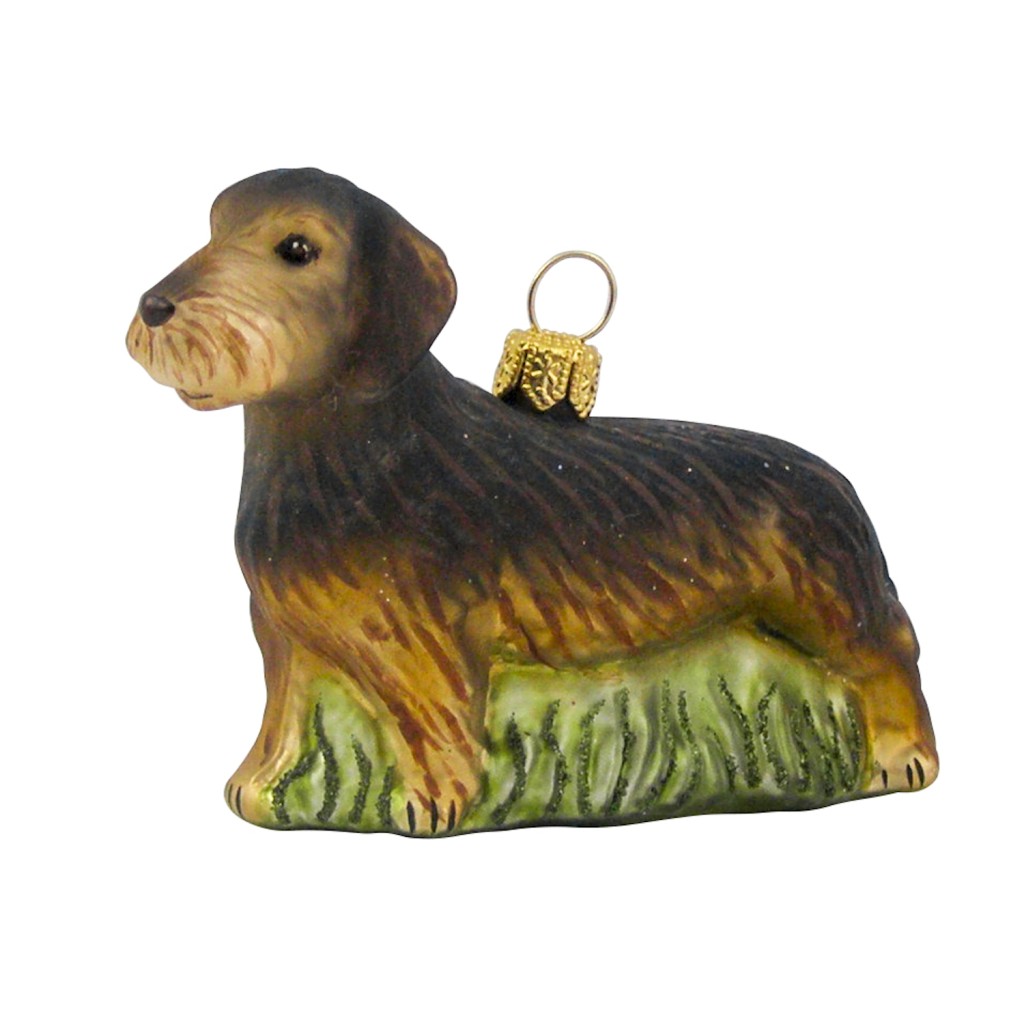 Christbaumschmuck - Hanco - Rauhaardackel Christbaumschmuck - Hanco - Rauhaardackel