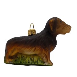 Christbaumschmuck - Hanco - Rauhaardackel Christbaumschmuck - Hanco - Rauhaardackel