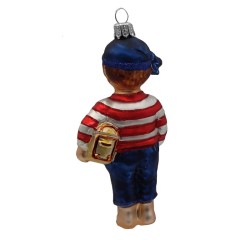 Weihnachtskugel Piratenjunge