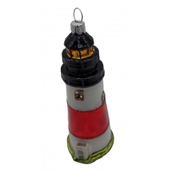 Weihnachtskugel Leuchtturm