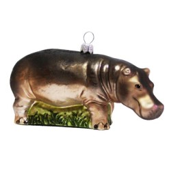 Weihnachtskugel Nilpferd Weihnachtskugel Nilpferd