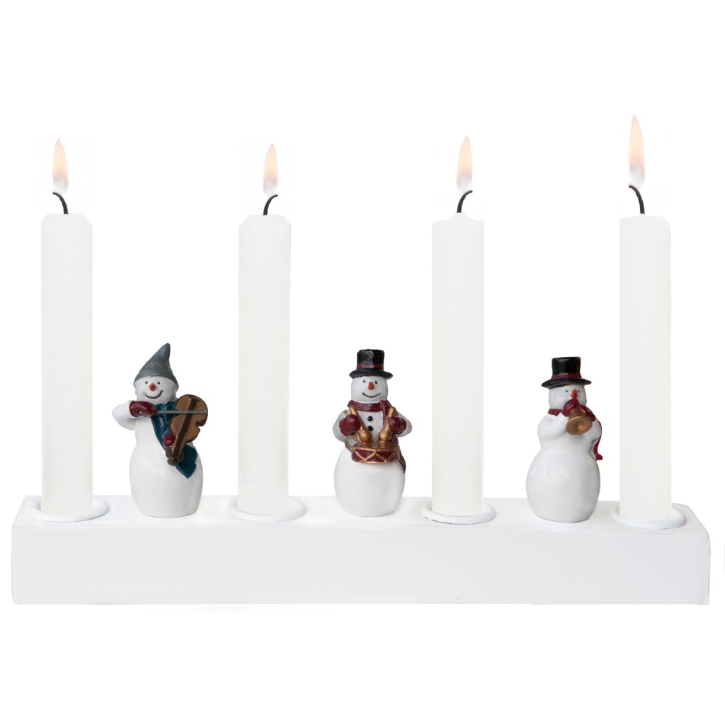 Harvesttime Adventskerzenleuchter Schneemänner Harvesttime Adventskerzenleuchter Schneemänner