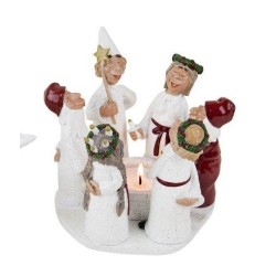 Harvesttime Teelichthalter Lucia & Santa