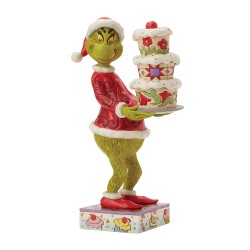The Grinch with Grinchy Cake The Grinch with Grinchy Cake