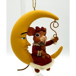 Anhänger Maus im Mond