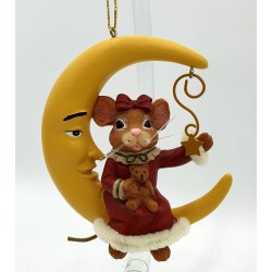 Anhänger Maus im Mond Anhänger Maus im Mond
