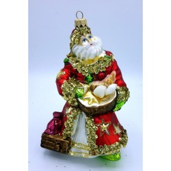 Christbaumschmuck Weihnachtsmann mit Muscheln