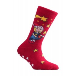 Design-Haussocken Sternentaler rot 27/30