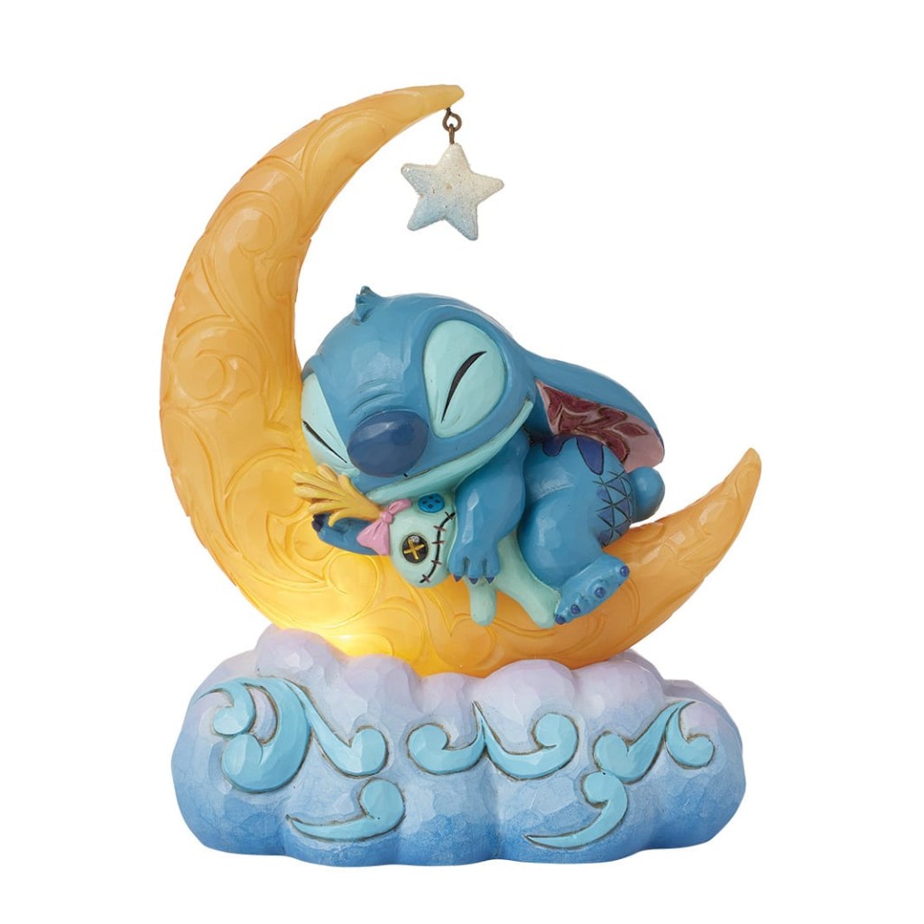 Disney Traditions - Süsse Träume -Stitch auf Mond beleuchtet - 6016334 Disney Traditions - Süsse Träume -Stitch auf Mond beleuchtet - 6016334