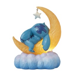 Disney Traditions - Süsse Träume -Stitch auf Mond beleuchtet - 6016334 Disney Traditions - Süsse Träume -Stitch auf Mond beleuchtet - 6016334