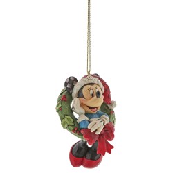 Disney Traditions - Jim Shore - Minnie Mouse - Weihnachtsanhänger - A30356 Disney Traditions - Jim Shore - Minnie Mouse - Weihnachtsanhänger - A30356