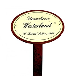 Rosenschild Emaille Westerland Rosenschild Emaille Westerland