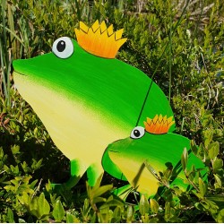 Gartenstecker Frösche 3er Set