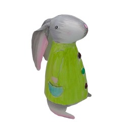 Osterhase Betty mit Schlappohren Grün S